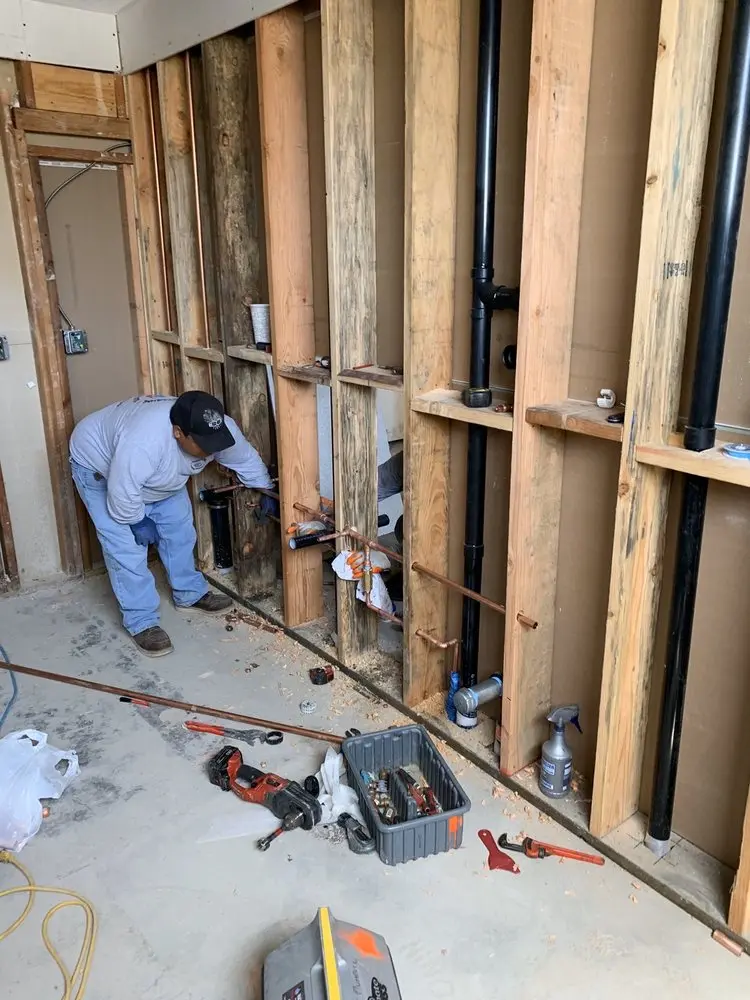 Commercial rough-in plumbing for Commercial Plumbing in Adamsville